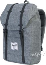 Zdjęcie Herschel Retreat Raven Crosshatch Black - Warszawa