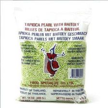 Tapioka Perełki Zielone Małe 400G