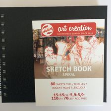 Zdjęcie Szkicownik Talens 15x15cm 110g/80kartek - Rzgów