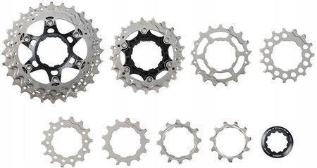 パーツ SHIMANO ULTEGRA CS- R8100 11-30 Shimano Ultegra CS-R8100 Cassette 12-speed - silver/black