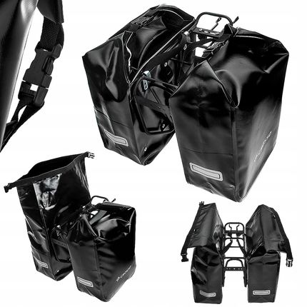 Crosso Dry BIG Sac de v/élo Unisexe Noir 60 l