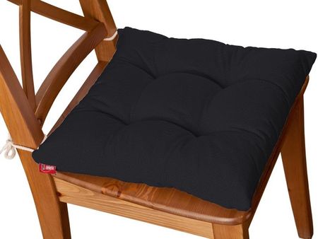 Dekoria Siedzisko poduszka na krzesło czarny 8cm