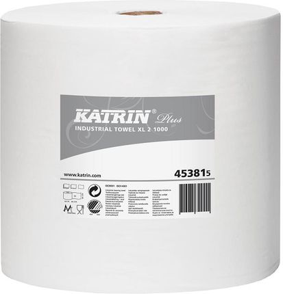 Katrin Plus czyściwo papierowe XL 2 1000 453815 2 rolki