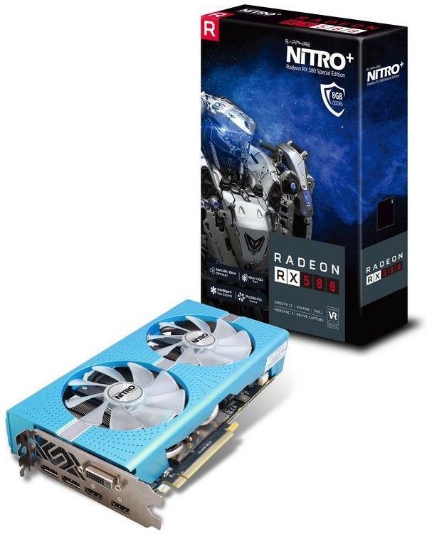 Sapphire RX580 NITRO+ SE 8GB GDDR5 (112652120GB) - Karta