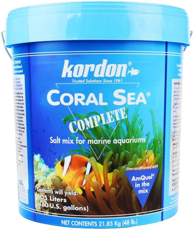 Complete sea. Kordon Amquel Plus. Mix for Sea Salt. Соль аквариумная Marine Life Seafood Salt 40 кг. Препарат для аквы Amquel +.