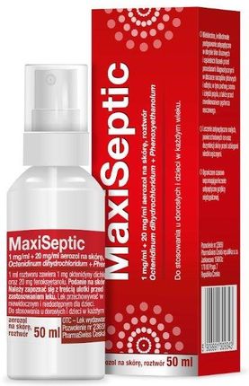 MaxiSeptic aerozol na skórę 50ml