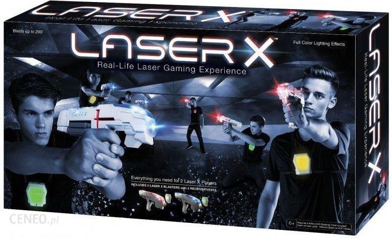 TM Toys Laser X Pistolet Na Podczerwień Podwójny LAS88016