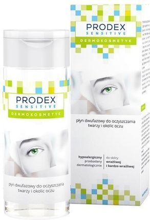 Prodex Sensitive Płyn Dwufazowy Do Oczyszczania Twarzy I Oczu 150ml