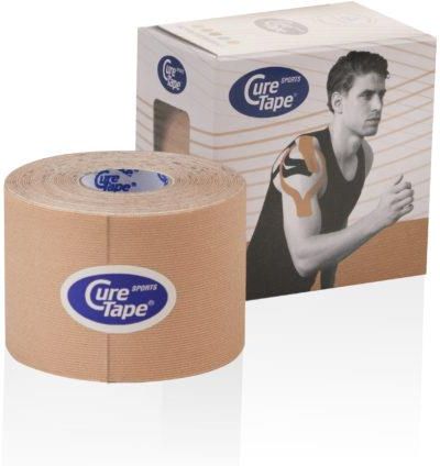 Kinesiology Cure Tape Sport Beżowy Tejp Plastry