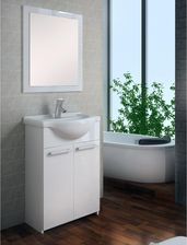 Elita Zestaw szafka z umywalka 50 cm Formica DSM lakierowany front AAZUXT