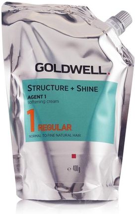 Goldwell Structure + Shine Agent Krem Zmiękczający - 1 Regular Do Włosów Cienkich lub Normalnych 400g