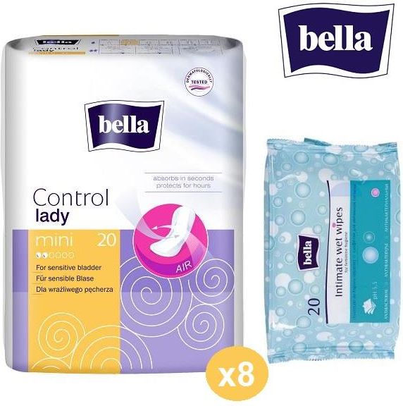 Tzmo 8x Wkładki Urologiczne Bella Lady Control Mini Chusteczki Bella Opinie I Ceny Na Ceneopl 1455