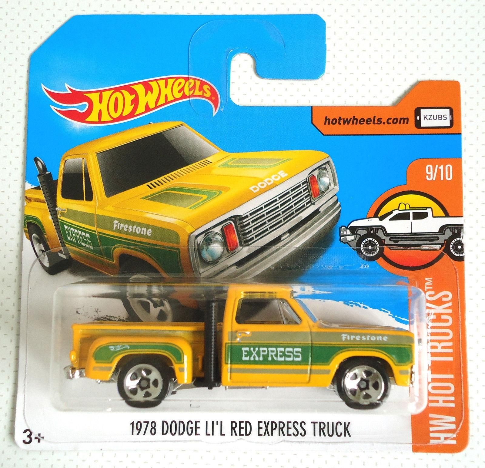 Mattel Hot Wheels Auto 1978 Dodge Li'L Red Express Truck Dtx77 - Ceny i ...