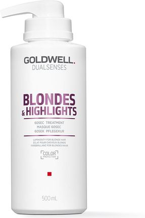 Goldwell Dualsenses Blondes&Highlights 60-Sekundowa Kuracja Dla Włosów Blond I Z Pasemkami 500ml
