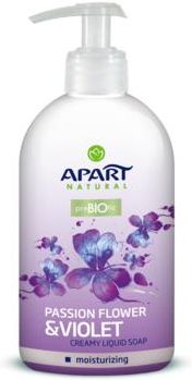 Apart Natural Mydło w płynie  ekstrakty z passiflory i fiołka 500ml