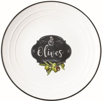 nuova r2s Talerz deserowy Nuova R2S - Kitchen Basics/Olives (kibo1623)