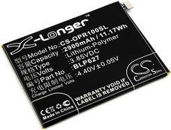 Cameron Sino Oppo R9sk / BLP627 2900mAh  (CSOPR100SL)