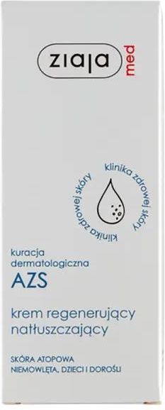Ziaja Med Azs Krem Regenerujący Natłuszczający 50ml - Opinie i ceny na ...
