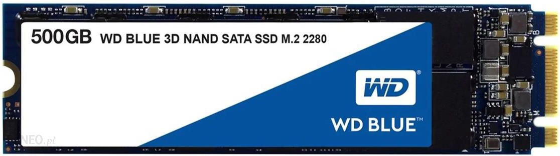 WD Blue Disque SSD interne 500 Go 2.5″ 3D (WDS500G2B0A)