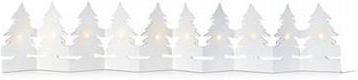 NYGARDEN Dekoracja Stołowa Drzewka 10L LED Biały