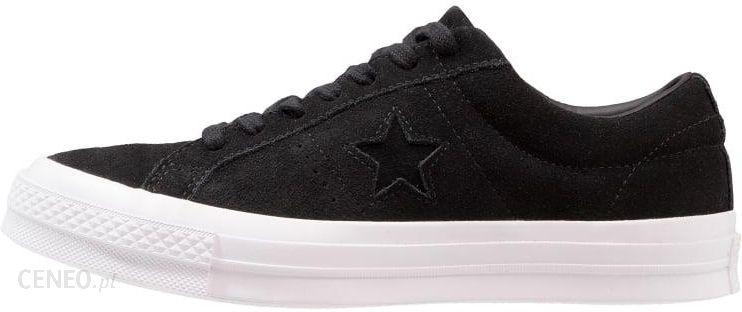 converse one star suede ox black