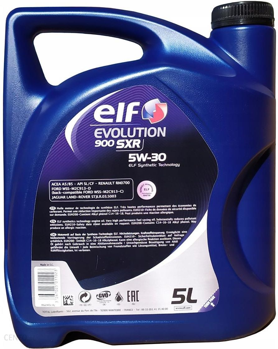 Elf Evolution 900 Sxr 5W30 5L