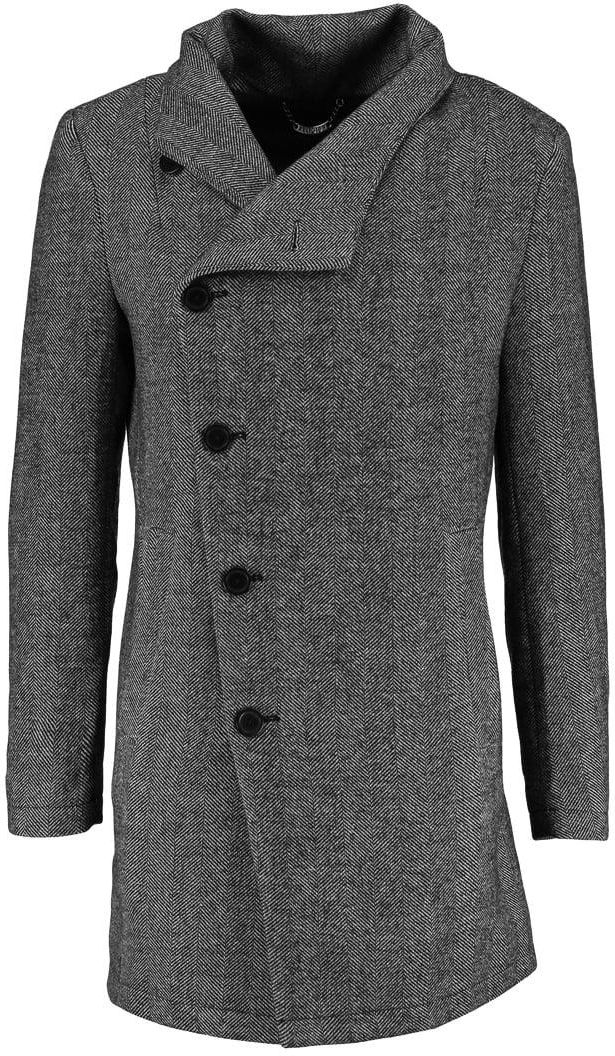 Religion NOIREX Płaszcz wełniany /Płaszcz klasyczny black/white