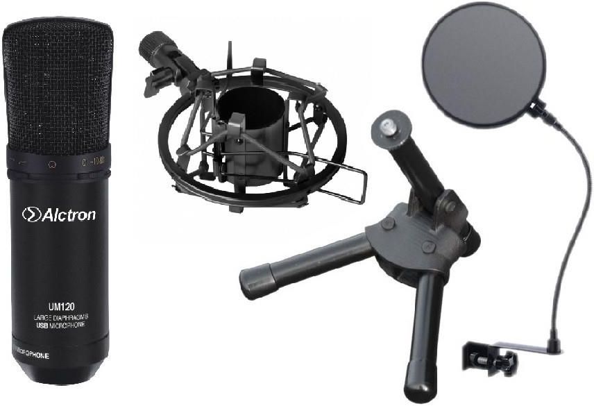 Mikrofon ALCTRON UM 120 USB POJEMNOŚCIOWY SET2 - Ceny i opinie - Ceneo.pl