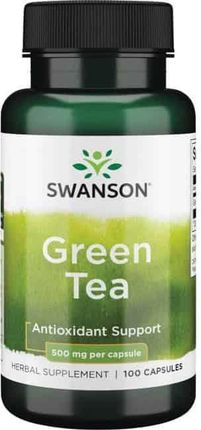 Swanson Green Tea Zielona Herbata 500 mg 100 kaps.