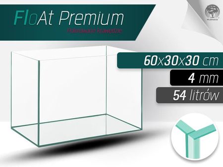 Akwarium FloAt Premium Prostokątne 60x30x30 4mm