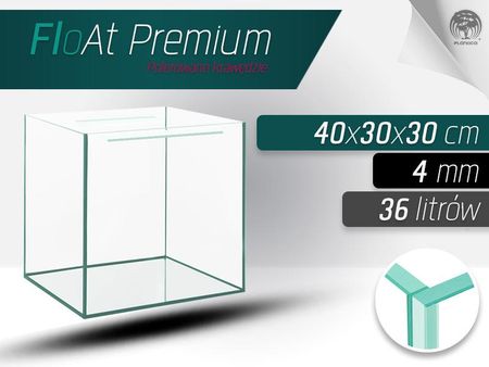 Akwarium FloAt Premium Prostokątne 40x30x30 4mm