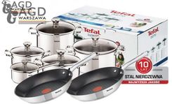 Zdjęcie Tefal Duetto Easy&Smart + Patelnia Tefal Duetto 24 i 28 cm + oszyk do gotowania na parze A705SC/A70404/A70406 - Wrocław