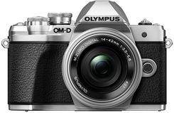 Zdjęcie Olympus OM-D E-M10 Mark III srebrny + 14-42mm EZ srebrny - Gdynia