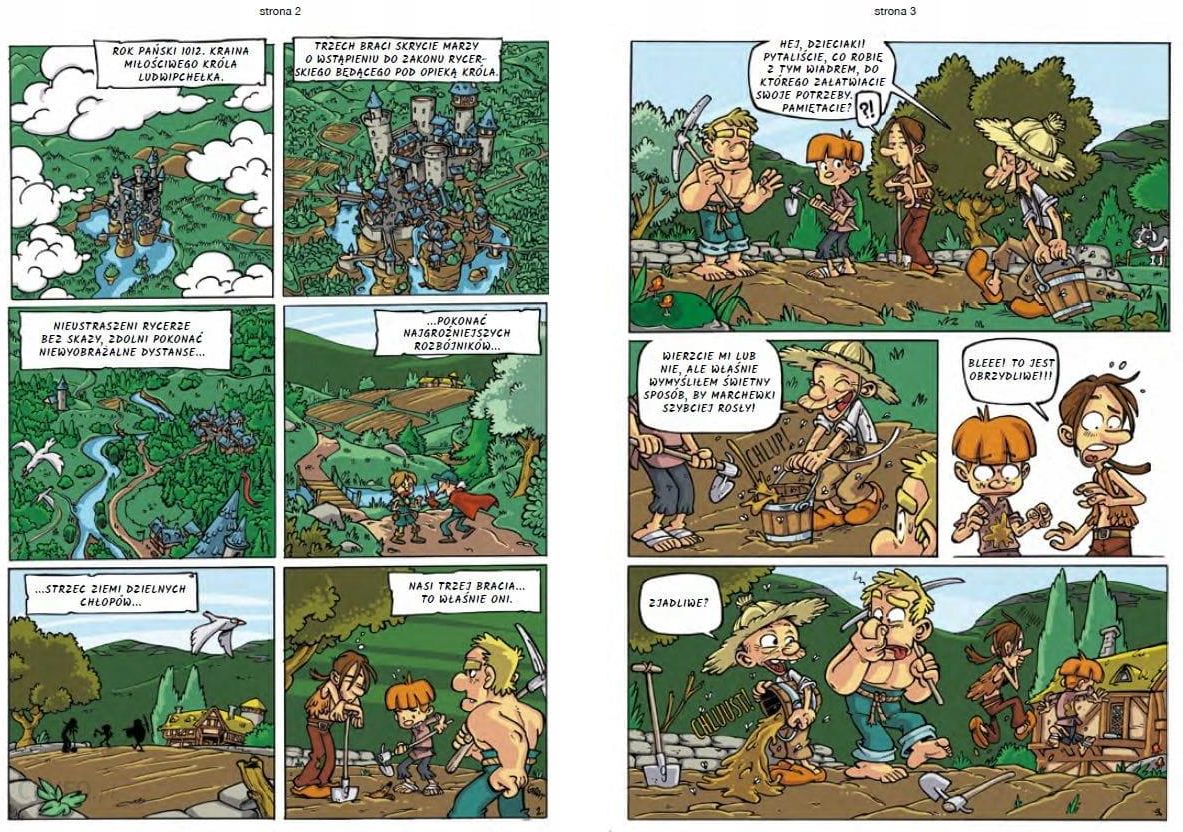Foxgames Komiks Paragrafowy Rycerze Dziennik Bohatera