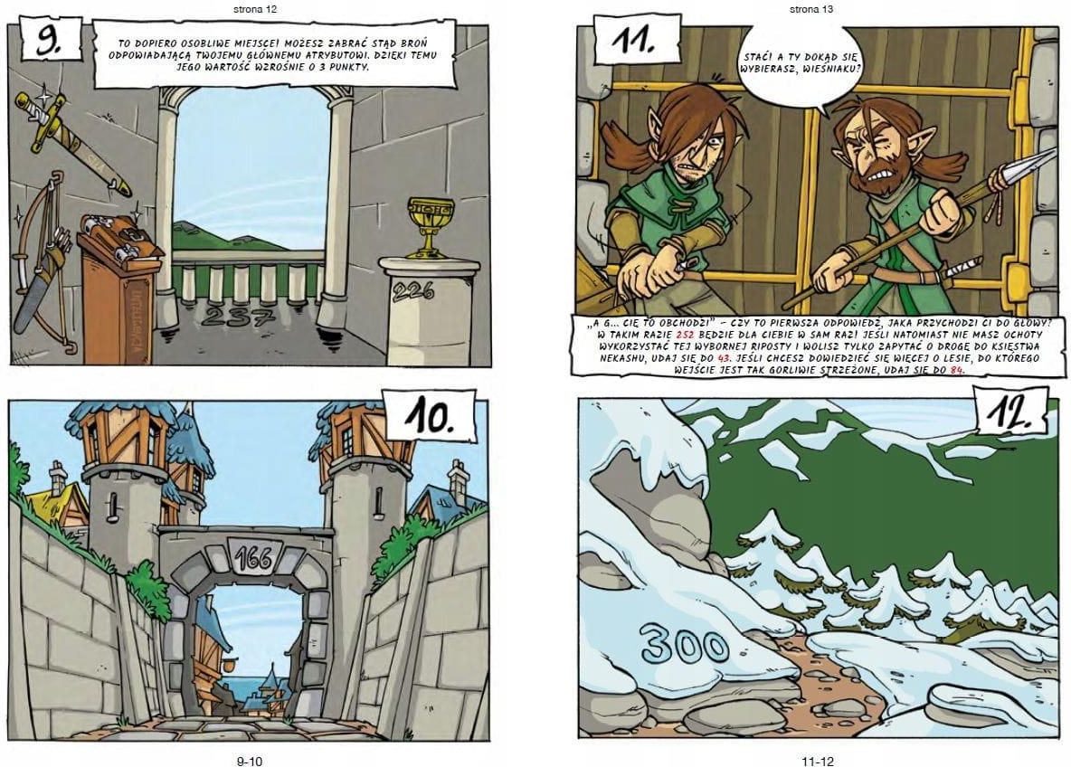 Foxgames Komiks Paragrafowy Rycerze Dziennik Bohatera - zdjęcie 4 Foxgames Komiks Paragrafowy Rycerze Dziennik Bohatera