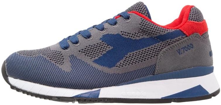 Diadora V7000 WEAVE Tenisówki i Trampki steel gray/estate blue