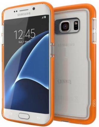 Gear4 Piccadilly Wzmocnione Tył Galaxy S7 Edge Pomarańczowy