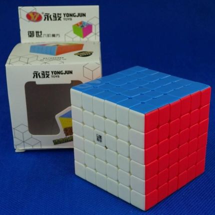YJ YuShi 6x6x6 Stickerless Bright