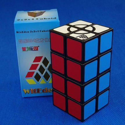 WitEden 2x2x4 Crazy Black