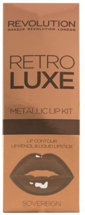 Makeup Revolution Retro Luxe Kit Metalic Sovereign