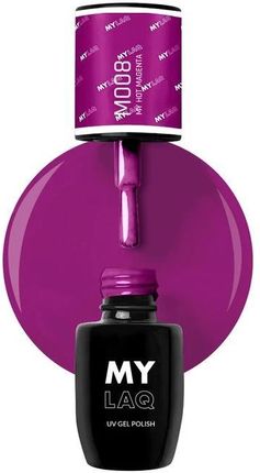 MylaQ lakier hybrydowy My Hot Magenta 5ml