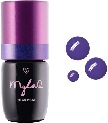 MylaQ lakier hybrydowy M010 My Royal Violet 5ml