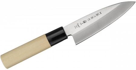tojiro Nóż japoński deba do filetowania ze stali nierdzewnej ZEN DĄB AZJA KREMOWY 11,5 cm