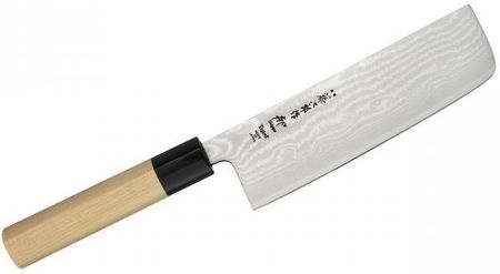 tojiro Nóż japoński nakiri do warzyw i owoców ze stali nierdzewnej SHIPPU KREMOWY 16,5 cm