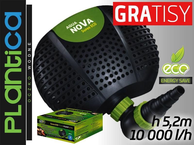 Aqua Nova An Nfpe 10000 Lh Pompa Super Eco Moc Tylko 63w