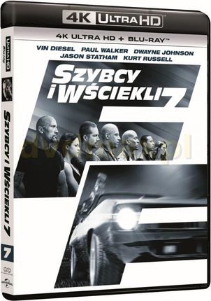 Szybcy i wściekli 7 [Blu-Ray 4K]+[Blu-Ray]