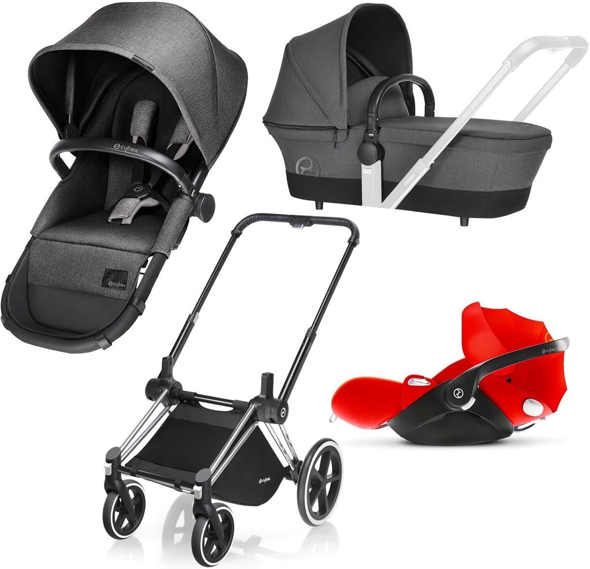 Cybex Priam Footmuff Manhattan Grey Cybex Footmuff Manhattan Grey