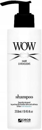 Cece Wow Hair Extensions Szampon Do Włosów Przedłużanych 250ml