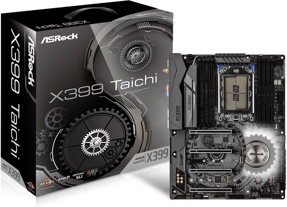 Asrock x399 taichi обзор