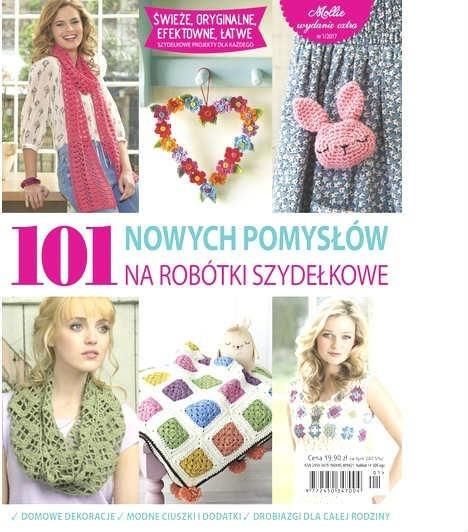 101 nowych pomysłów na robótki szydełkowe